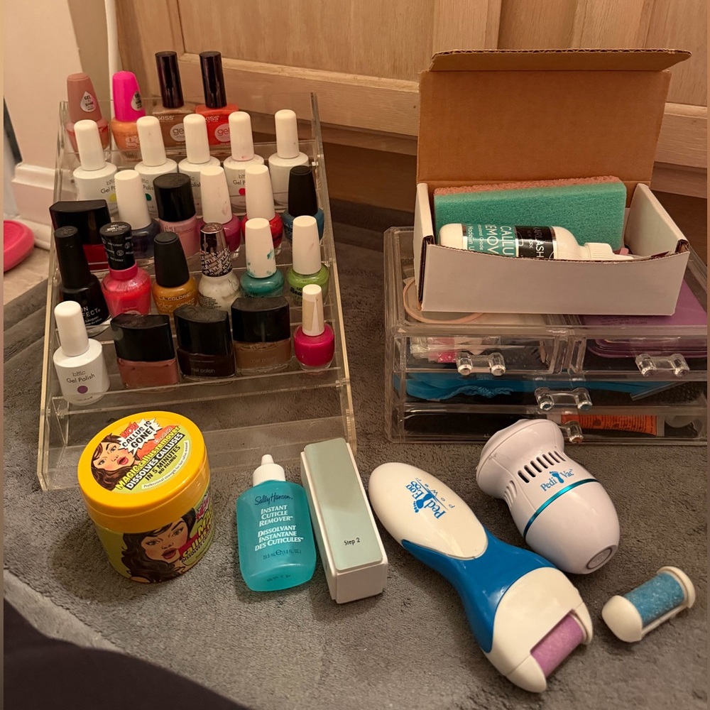 Clear Acrylic Nail Polish Organizer